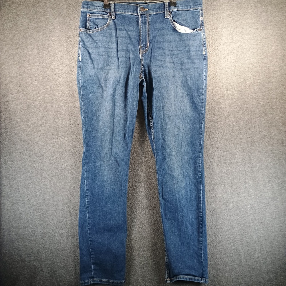 There Abouts Jeans Boys Men 20 Husky Slim Taper Medium‎ Wash Back To School